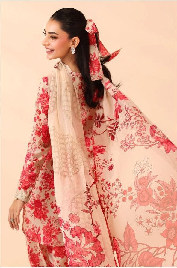 Chiffon Duppata 3pc Lawn Collection