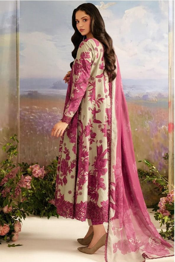 Chiffon Duppata 3pc Lawn Collection