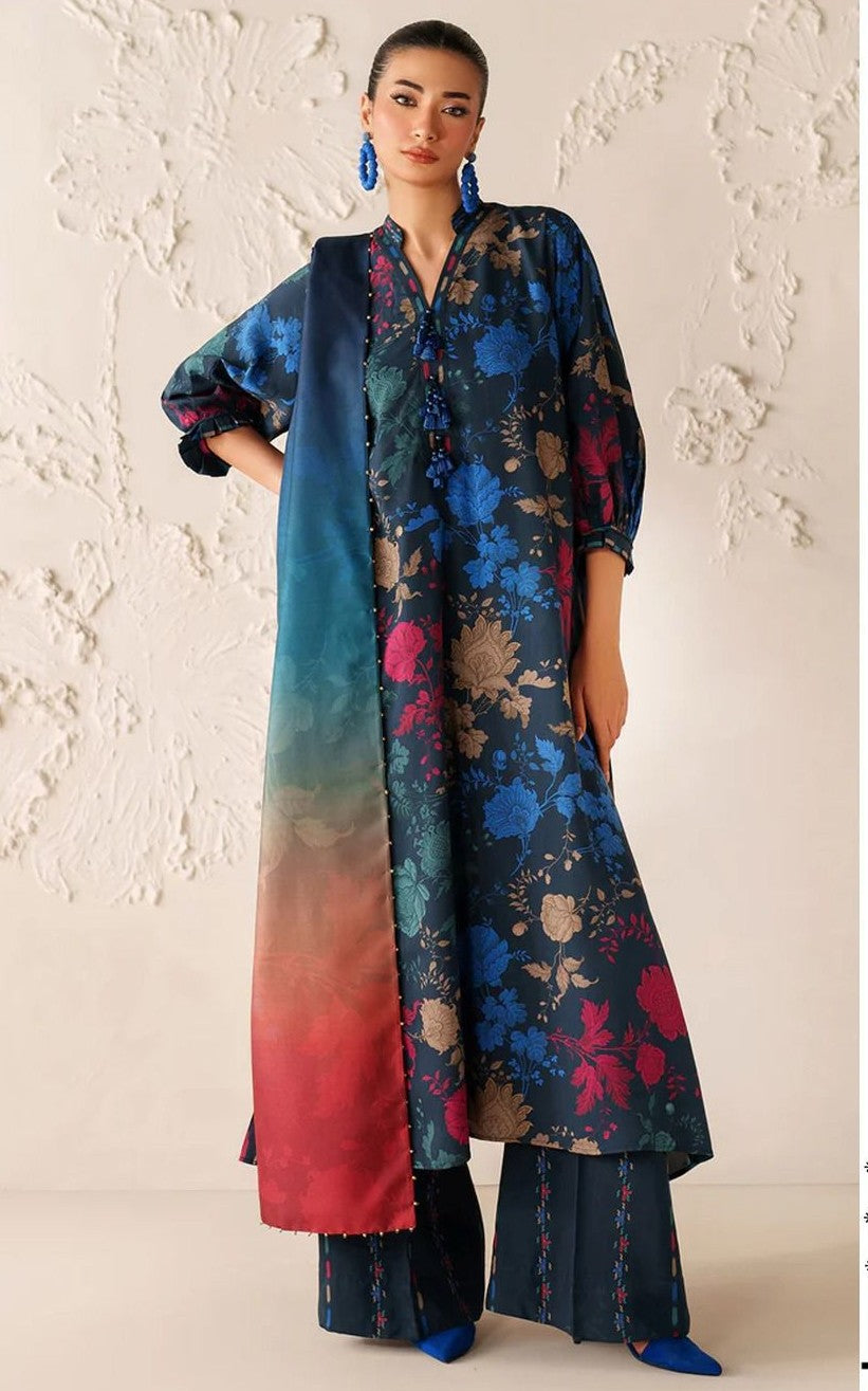 Chiffon Duppata 3pc Lawn Collection