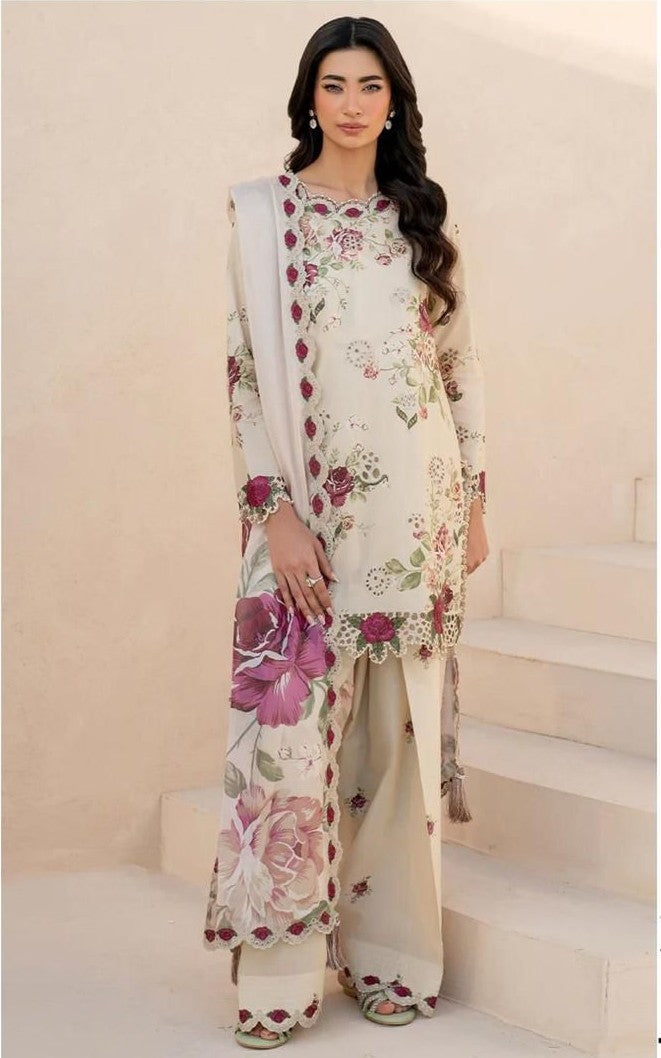 Chiffon Duppata 3pc Lawn Collection