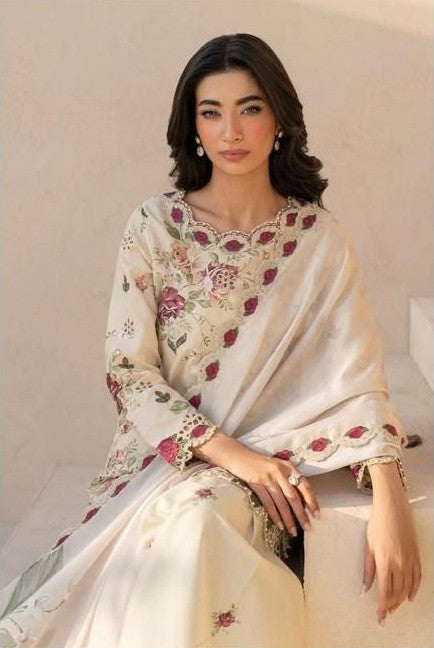 Chiffon Duppata 3pc Lawn Collection