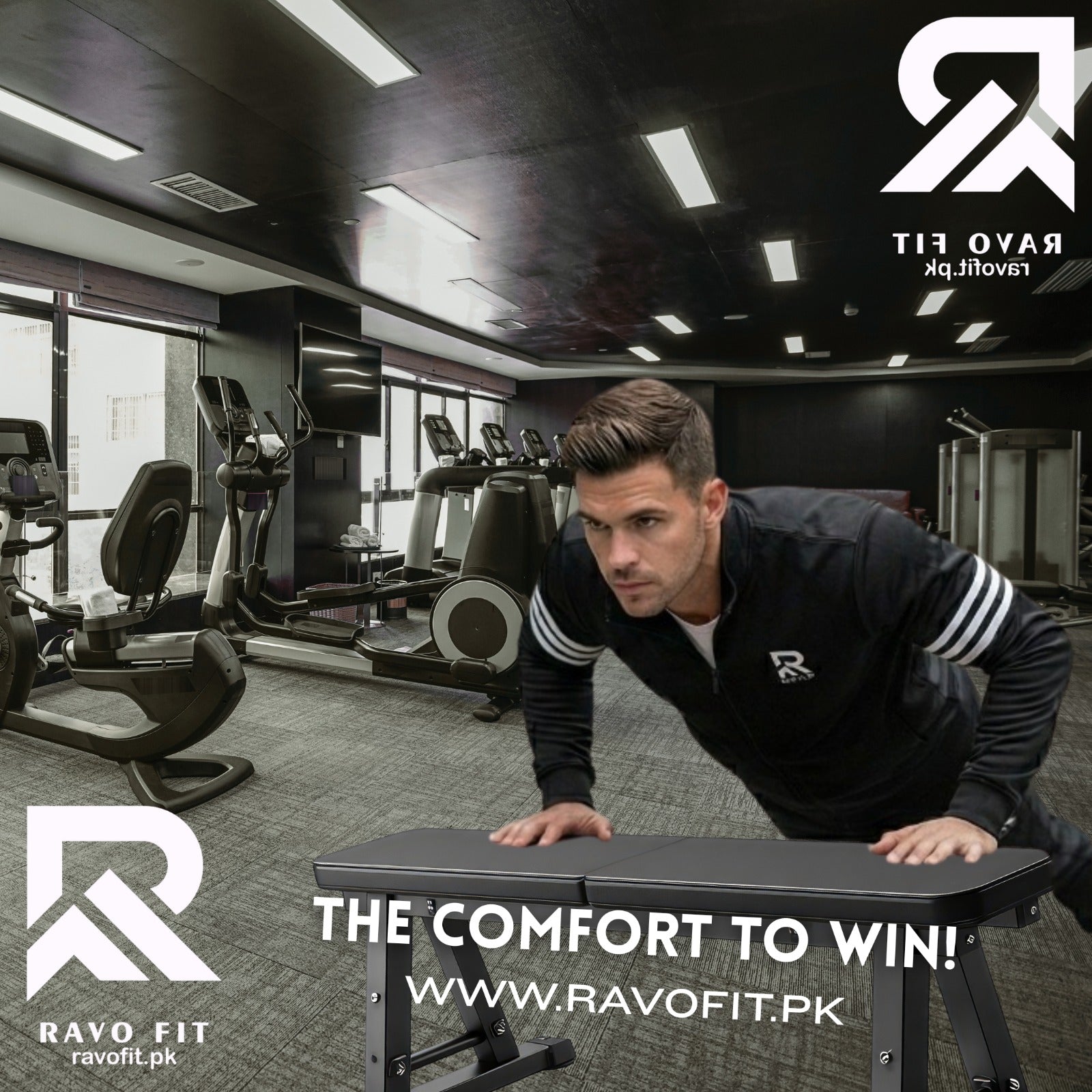 Ravo Fit RavoFit Export Quality Tracksuit – 300 GSM