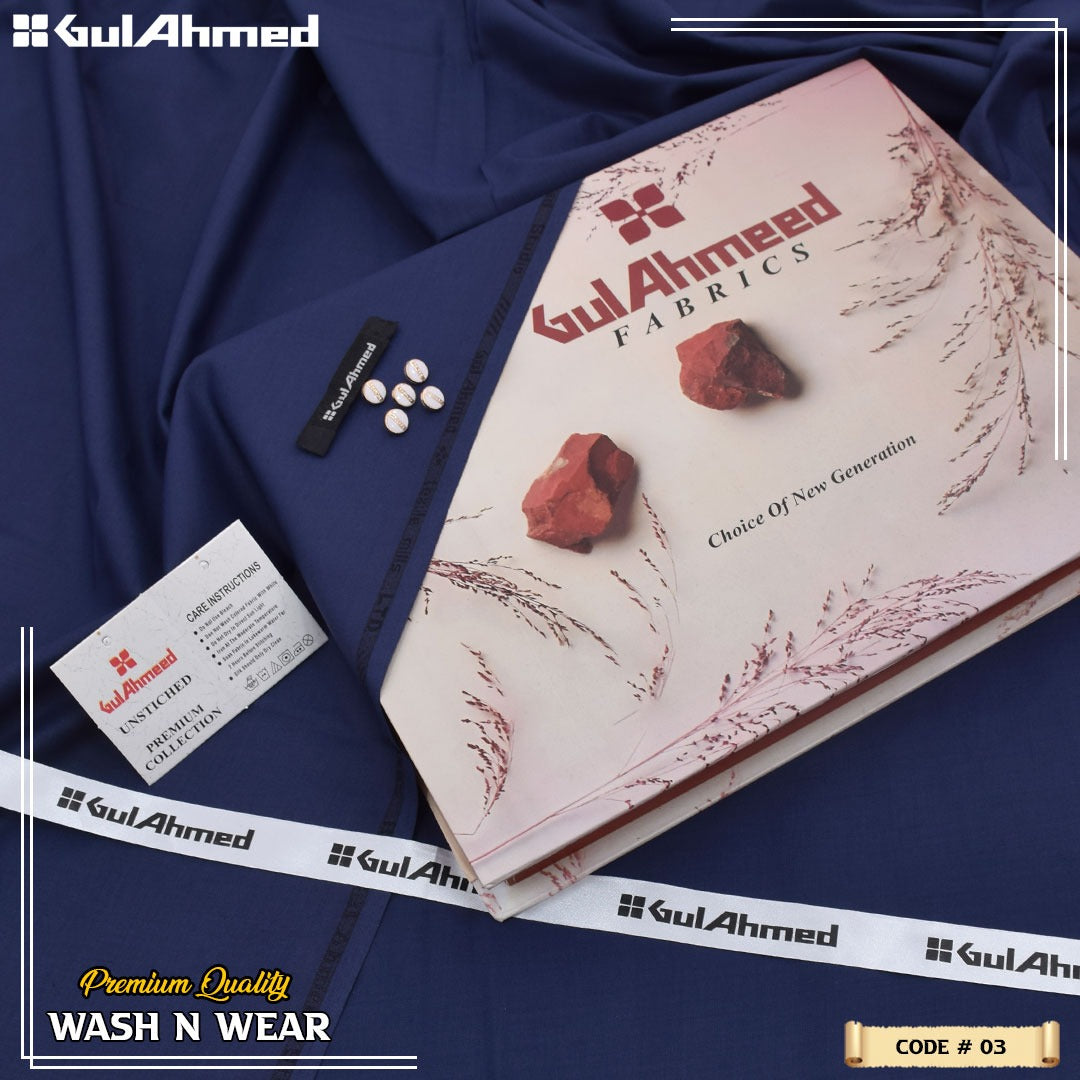 Gull Ahmed Wash & Wear Collection